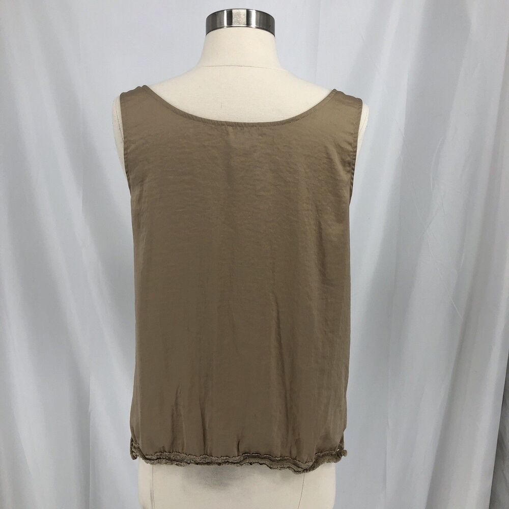 Chico's Gold Tank Top Size 0 - Picture 3 of 5